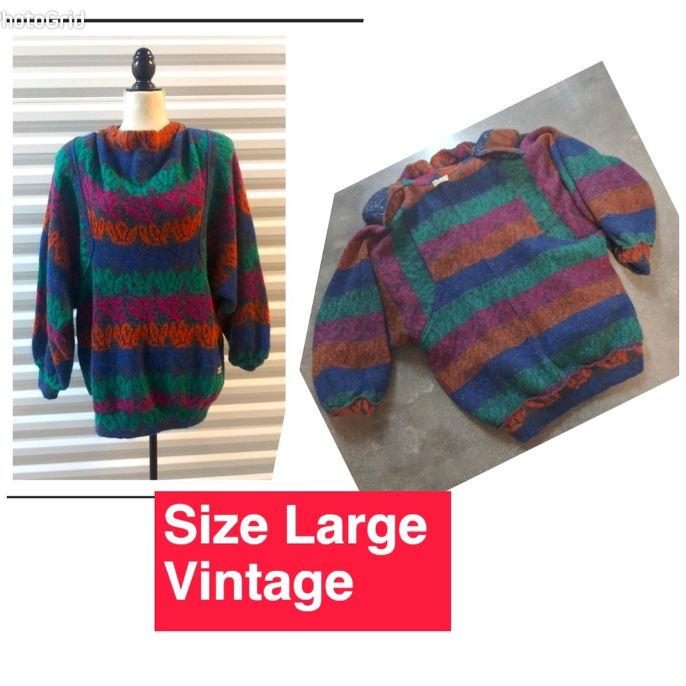 Vintage Baghins 🐰Knitwear Sweater size M -L